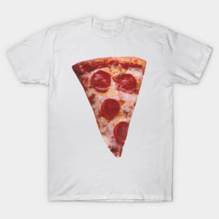 Sliced Pizza Photo Art T-Shirt